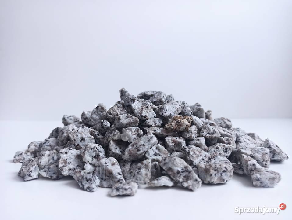 Grys Granitowy Dalmatyńczyk szary kamień kora Olsztyn