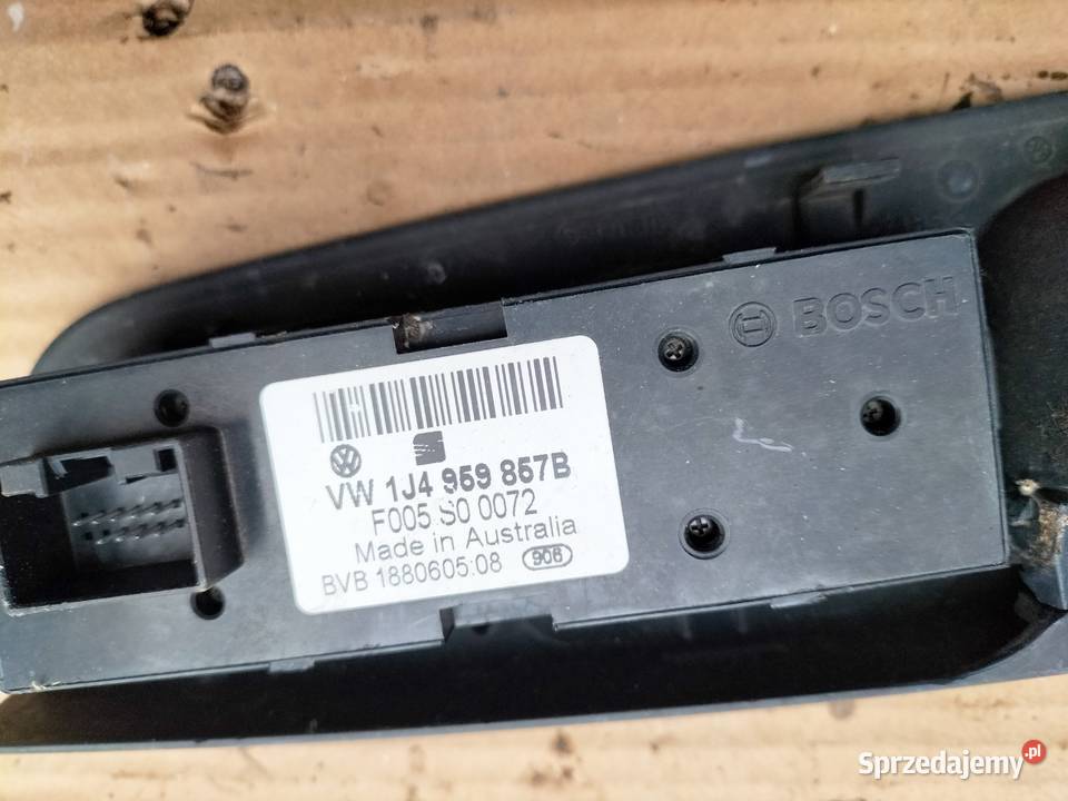 PRZEŁĄCZNIK PANEL SZYB PASSAT B5 VW1J4959857B lubelskie Kamień-Kolonia sprzedam