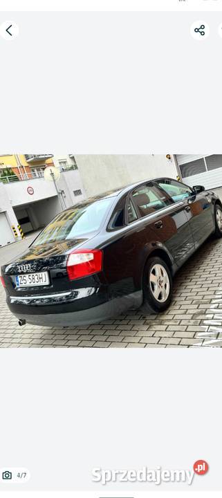 Zadbana Audi A4 B6 Długi Opłaty Warta swojej Szczecin sprzedam