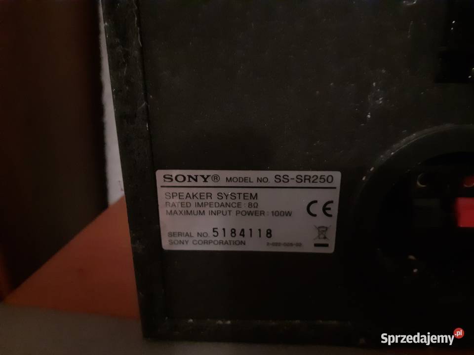 Zestaw głośników Sony Nowogard