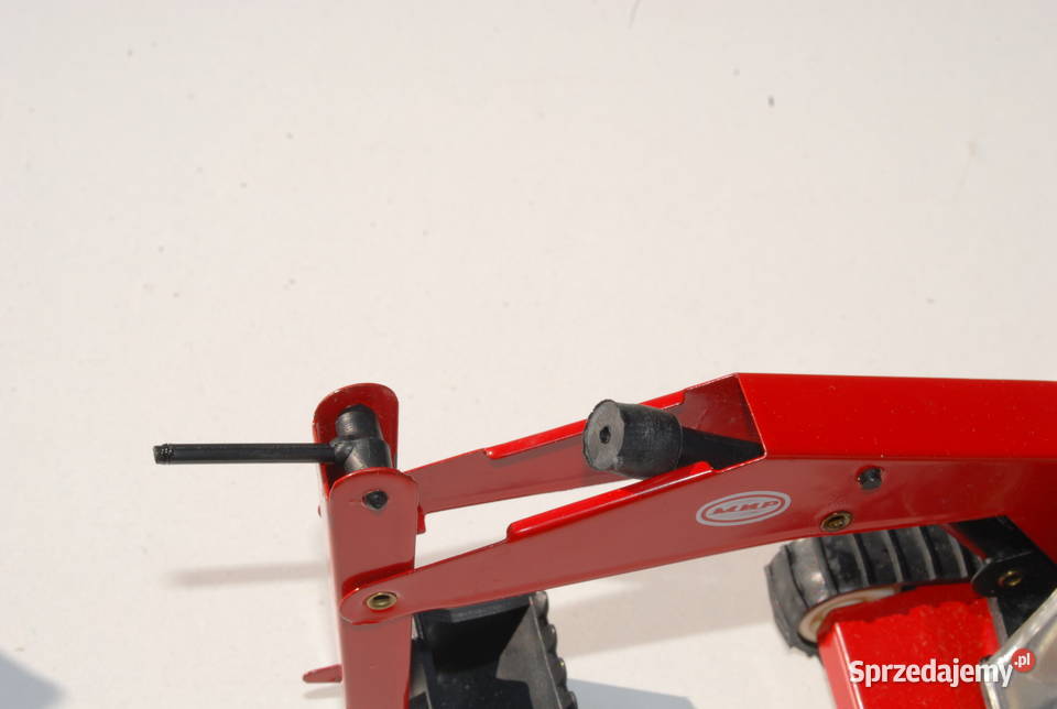 Stara zabawka koparka ładowarka metalowy MIR Cieszyn