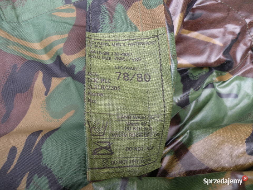 Spodnie przeciwdeszczowe dpm 7880 Wrocław