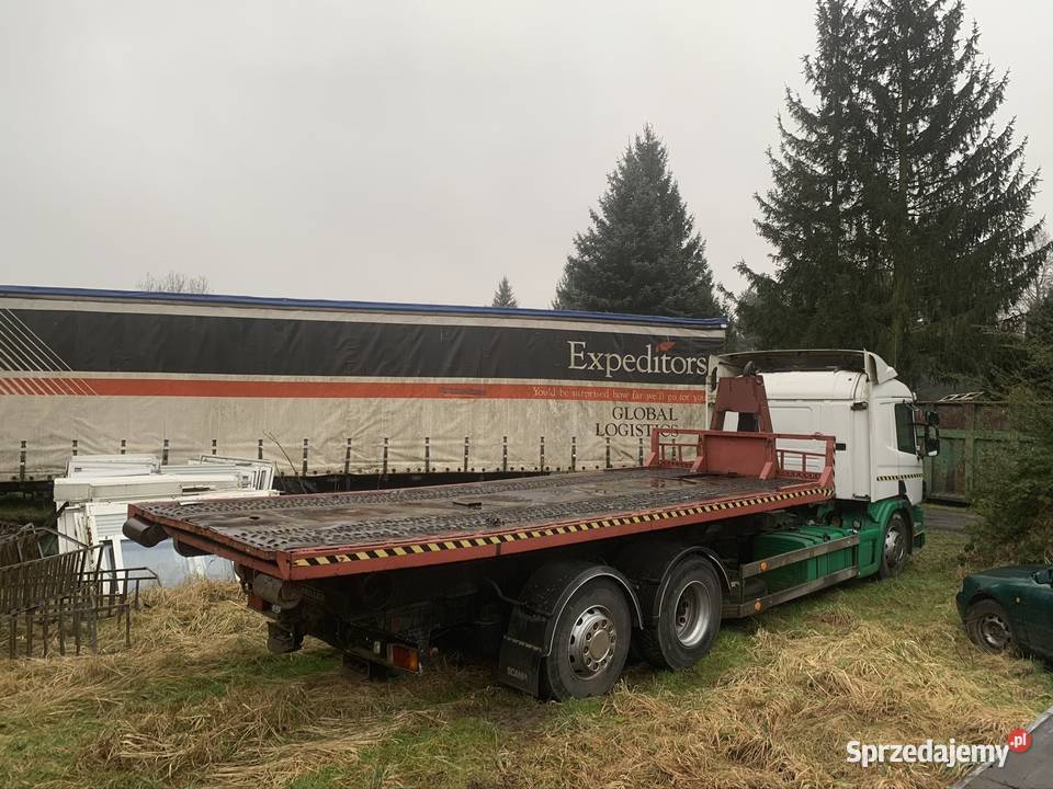 Jałowiec Scania 380 pomoc drogowa