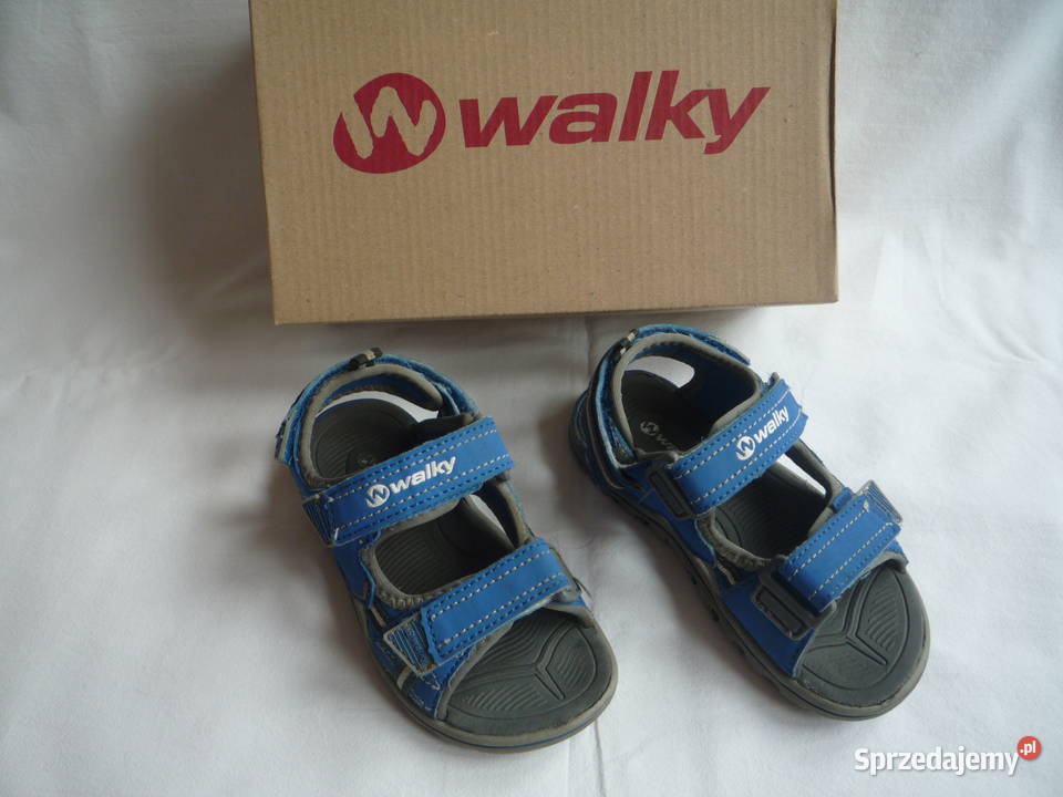 Walky r 27 dł 17 Sandałki na rzepy lekkie Szczecin