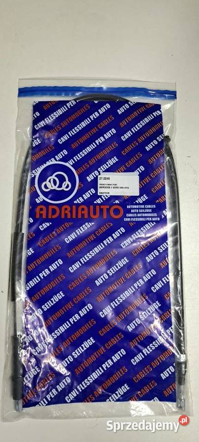 Linka hamulca ręcznego TYŁ LP Mercedes Vito