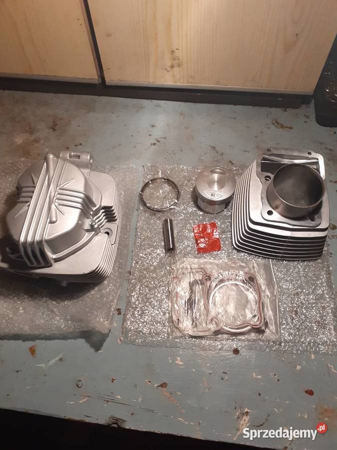 Glowica cylinder tlok pierscionki loncin 250 Loncin Bardzice