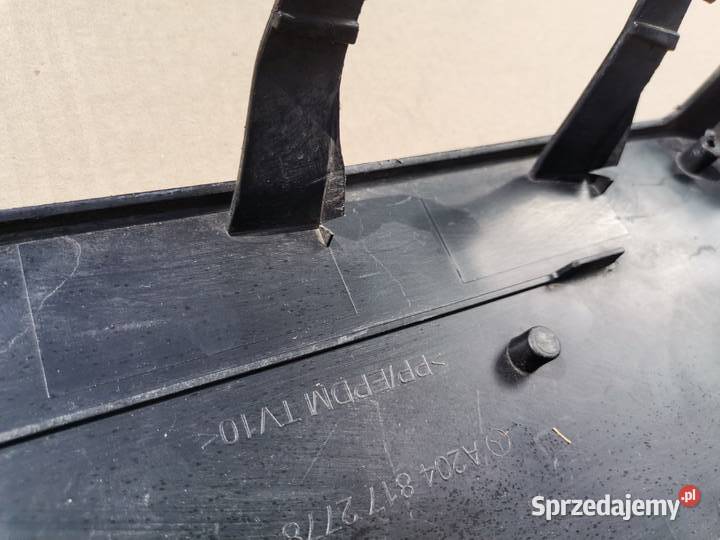 MERCEDES C KLASA 204 PODKŁADKA TABLICY REJ Międzychód