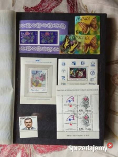 Znaczki pocztowe klaser znaczki kolekcje poczta Łódź