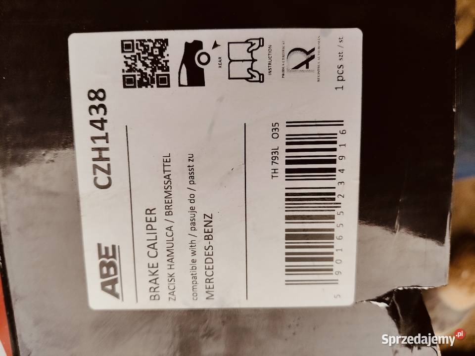 Zaciski hamulcowe tył Mercedes Vito komplet świętokrzyskie Sandomierz sprzedam