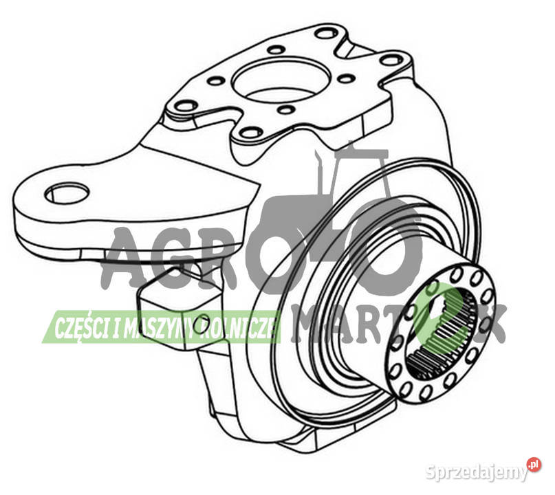 04438494 4438494 6005028947 ZWROTNICA RH SDF nieuszkodzony Wichrów