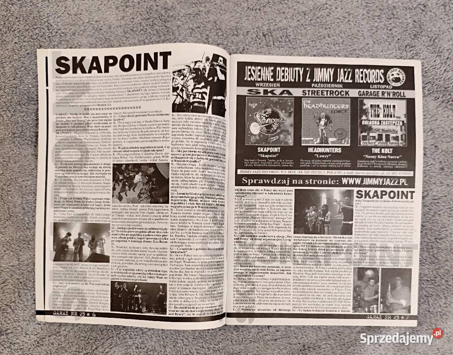 Garaż 23 2005 Fanzine punk oi hc reggae ska Czasopisma Czasopisma Rybnik