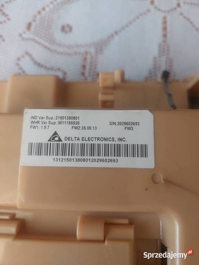 WHIRLPOOL INDESIT NSWWN 21501380801 MODUŁ PRALKI Nowy Sącz sprzedam