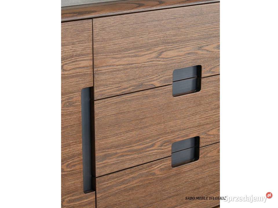 Drewniana komoda włoska w kolorze canaletto Przemyśl