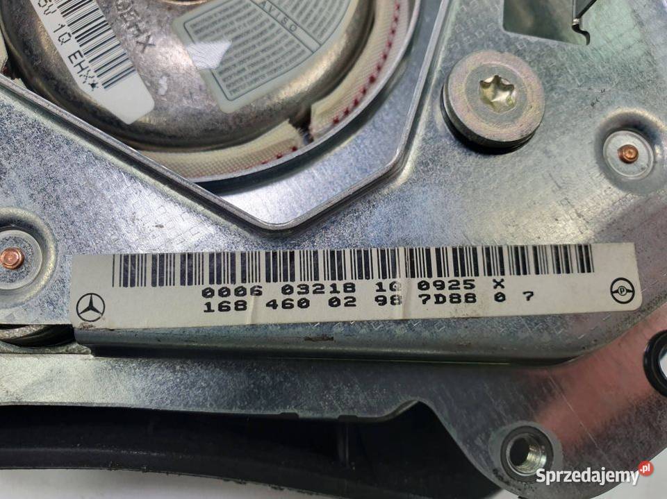 PODUSZKA AIRBAG MERCEDES A KLASA W168 1604600298 Lipno