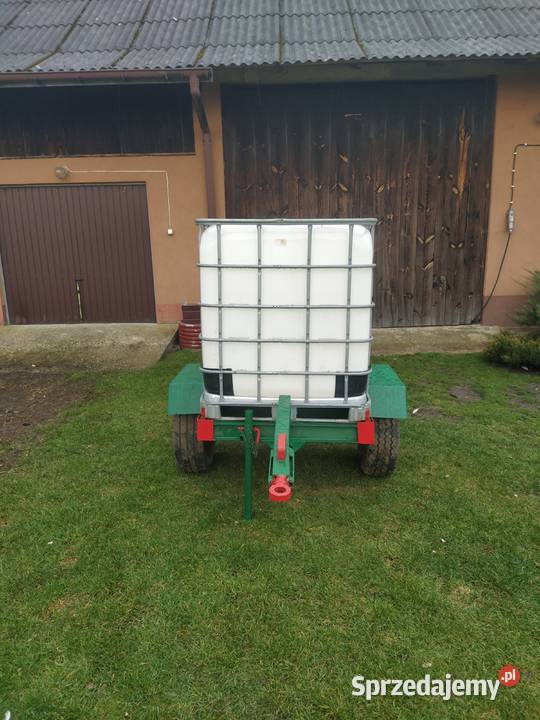 Przyczepka wózek mauzer zbiornik Małogoszcz
