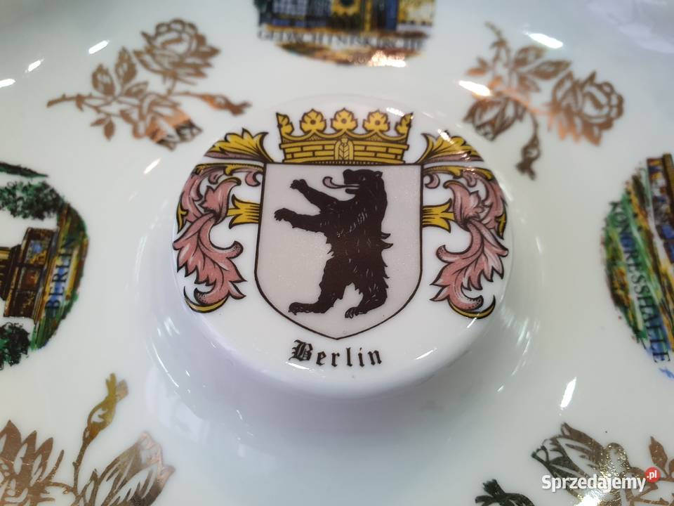 Popielnica porcelanowa Schedel Bavaria Nowa Sól