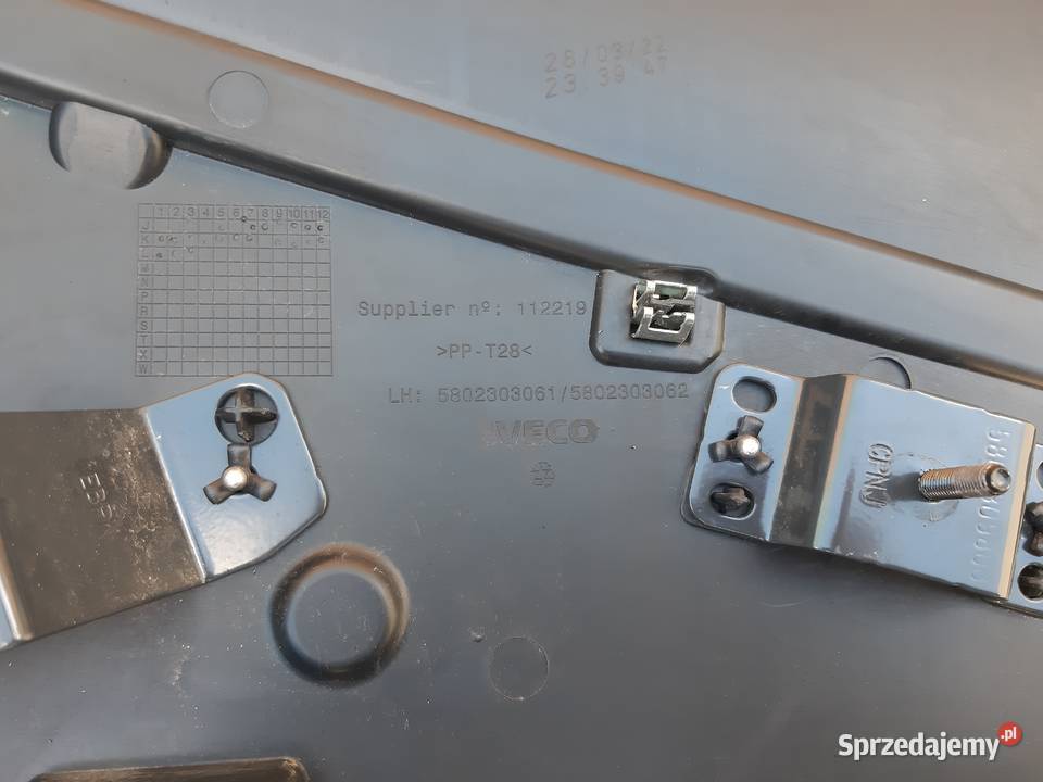 IVECO SWAY NAROŻNIK ZDERZAKA LEWY POSZYCIE Trzciel