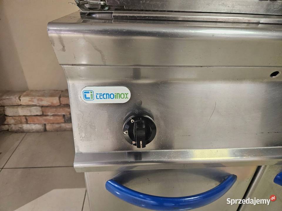 Grill gazowy z kamieniem lawowym TECNOINOX