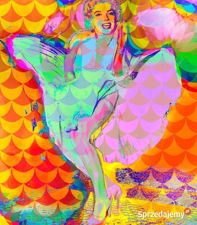 Obraz na płótnie Sukienka Marilyn Monroe