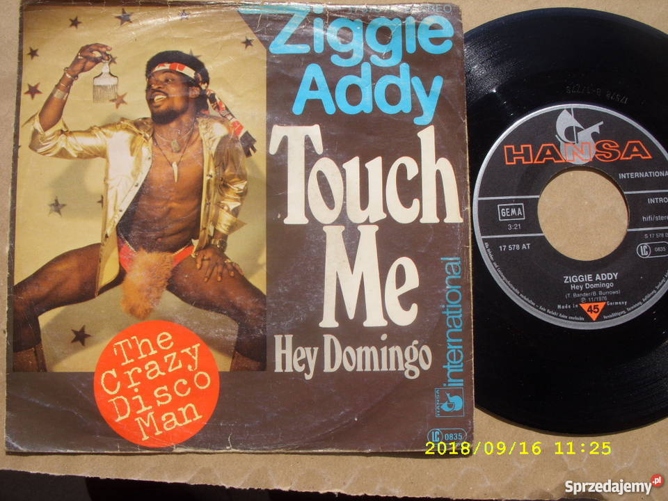 ZIGGIE ADDYTOUCH ME singiel winyl