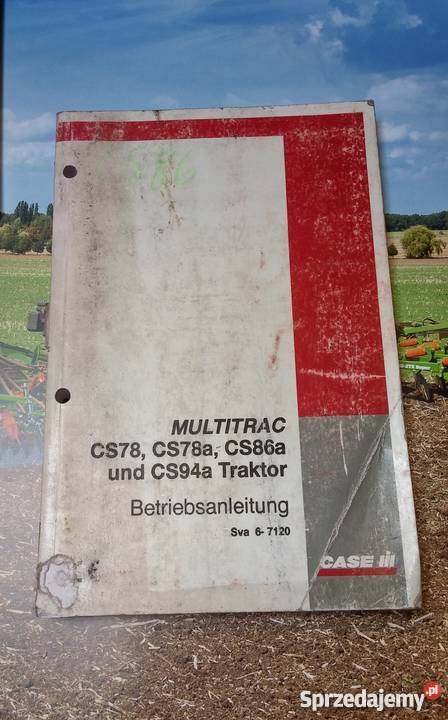 Instrukcja CASE IH MULTITRAC CS78 CS78a CS86a Szamotuły