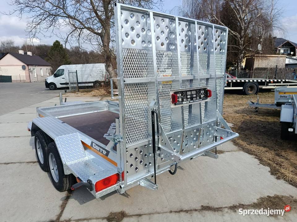 Przyczepa pod minikoparkę sprzęt budowlany CARRO sprzedam
