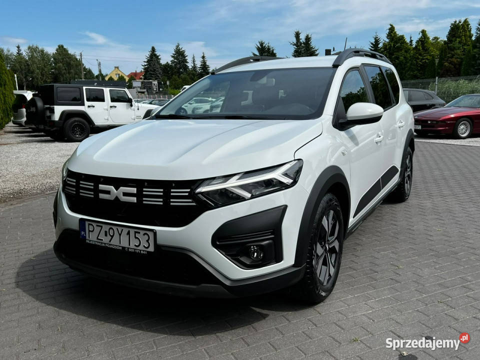 Dacia Jogger 10 101 Gaz Radar CarPlay 7 osobowy tempomat Baranowo