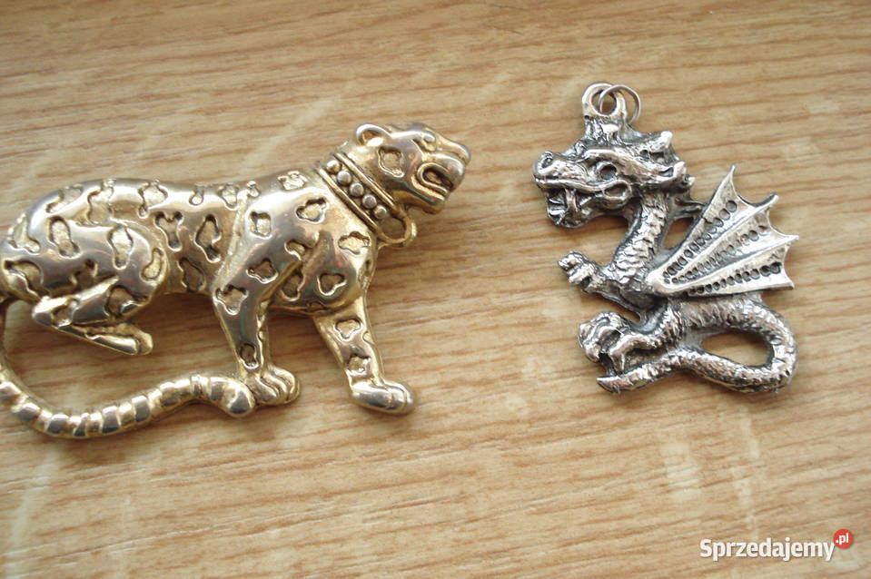 Figurki zwierząt przypinki przywieszki 2 Łódź