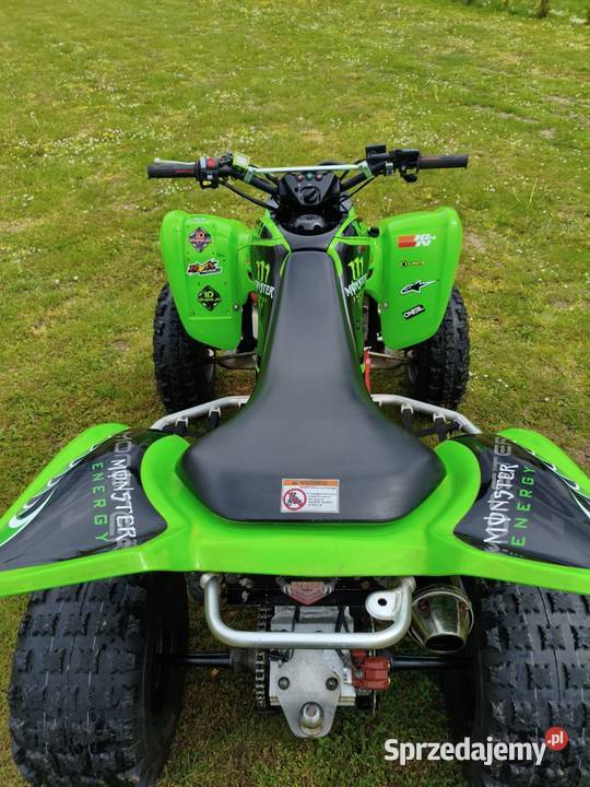 Kawasaki kfx 400 2006 z homologacją manualna Iskrzynia