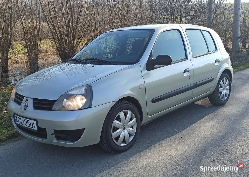 Renault Clio 2007 Klimatyzacja Gaz LPG Hak garażowany podkarpackie Przeworsk sprzedam