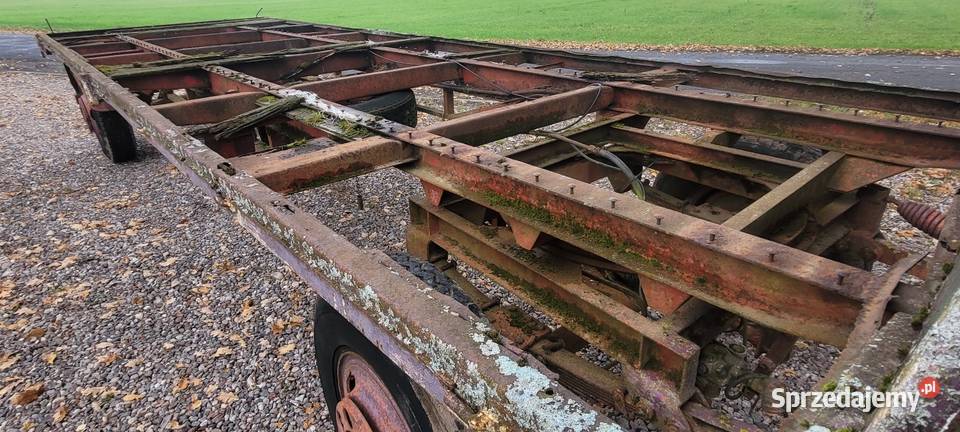 Przyczepa podwozie platforma nieuszkodzony