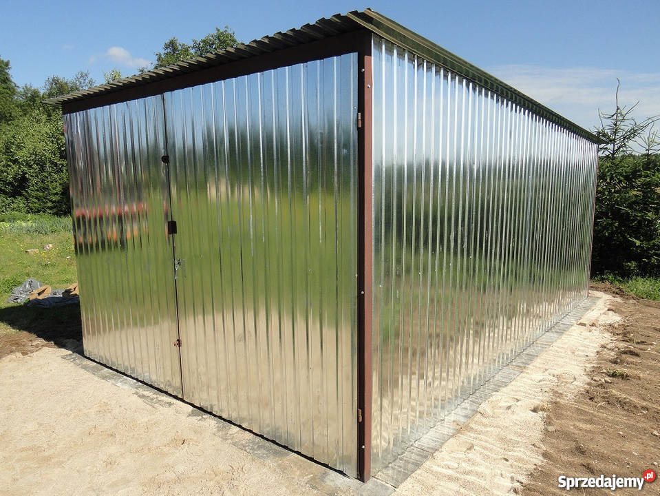 Garaże blaszane 3x5 4x5 6x5 Garaż blaszany CAŁA