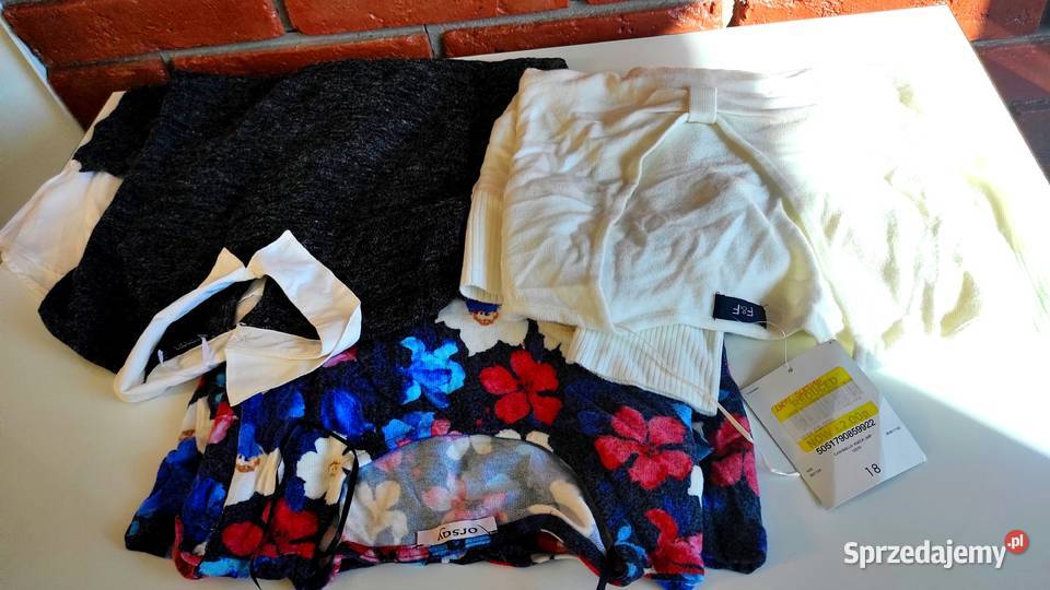 Swetry używane angielskiedamskie18 Lubin sprzedam