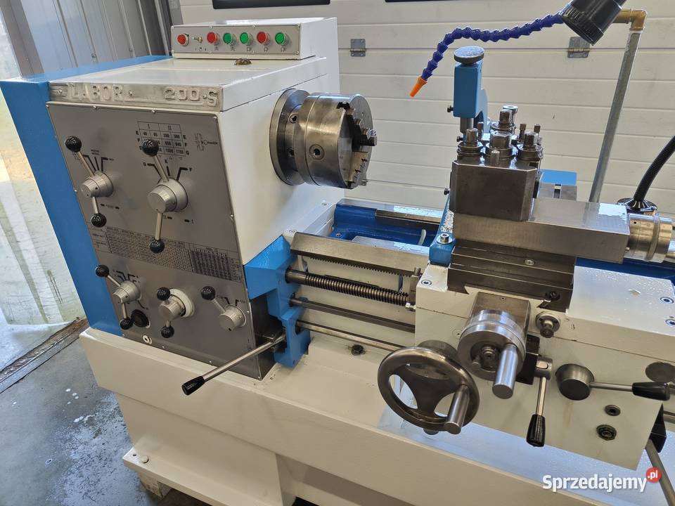 TOKARKA UNIWERSALNA PADOVANI LABOR 200 S x 1000 Produkcja Trzebunia