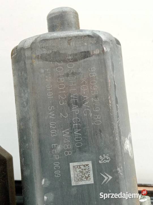 MECHANIZM SZYBY LEWY PRZÓD 9809327980 Toyota Wyposażenie wnętrza