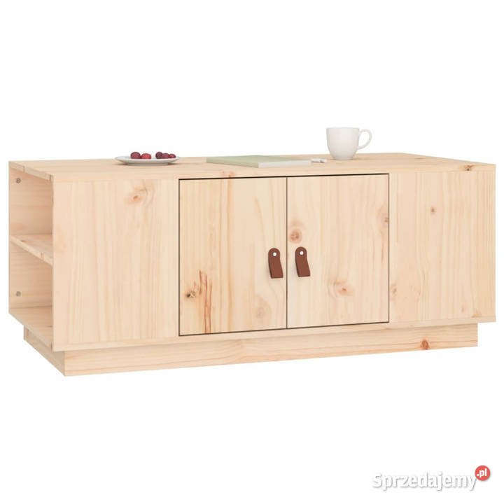Stolik kawowy 100x50x41 lite drewno sosnowe Warszawa
