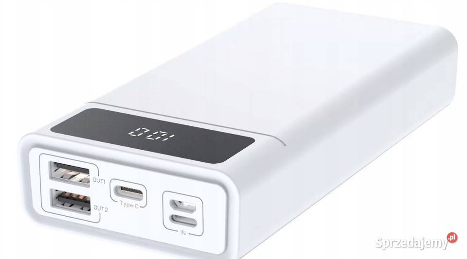 Power Bank Duża Pojemność 40000mAh 2x USB szybki Białystok
