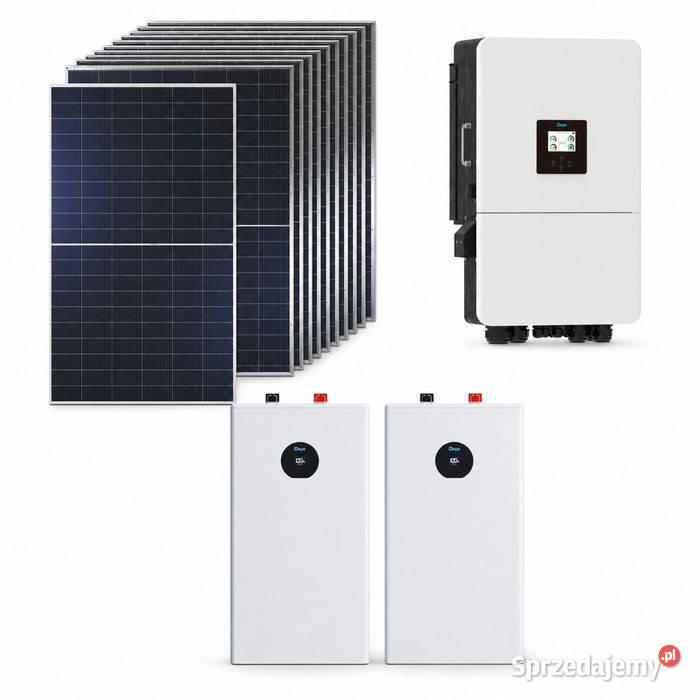 Zestaw fotowoltaiczny hybrydowy 24 kWp falownik
