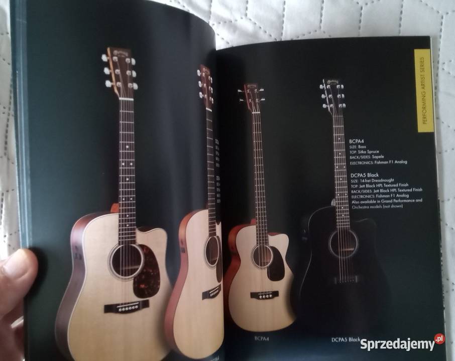 Martin 2016 guitar catalog Limited Editions Gitary i akcesoria Kępice