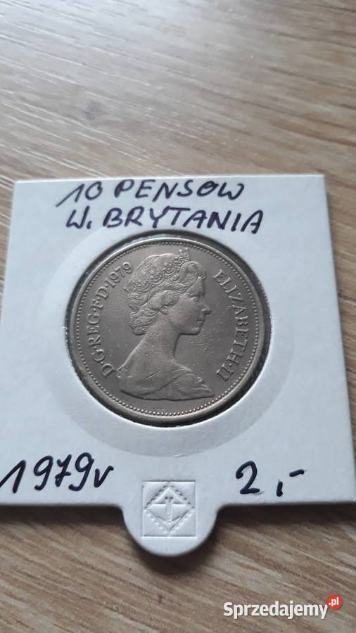 10 Pensów W Brytania 1969 r1979 r Konin sprzedam
