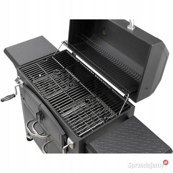 DUŻY SOLIDNY GRILL WĘGLOWY z 2 komorami el fuego Grille węglowe Warszawa