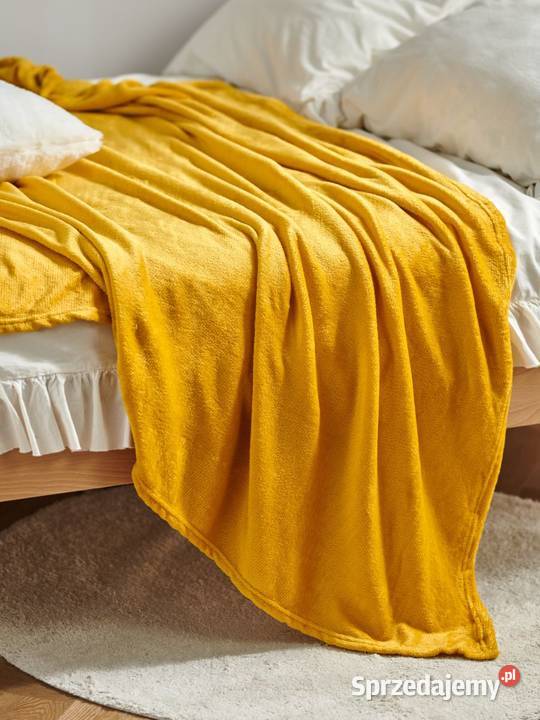 żółty koc Sinsay 130x160 Olkusz