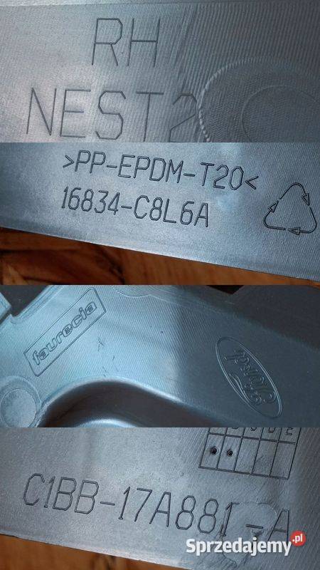 FORD FIESTA 08 ŚLIZG MOCOWANIE ZDERZAKA PRAWY Pleszew