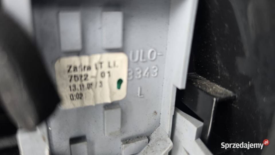 Lampa lewy tył do opla zafiry B 2006