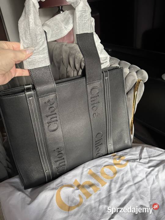 Chloe shopper bag piekna duża skórzana torebka Warszawa