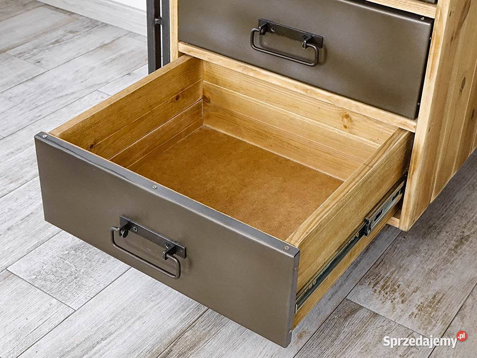 Biurko industrialne STEEL WOOD 1 Chmielnik