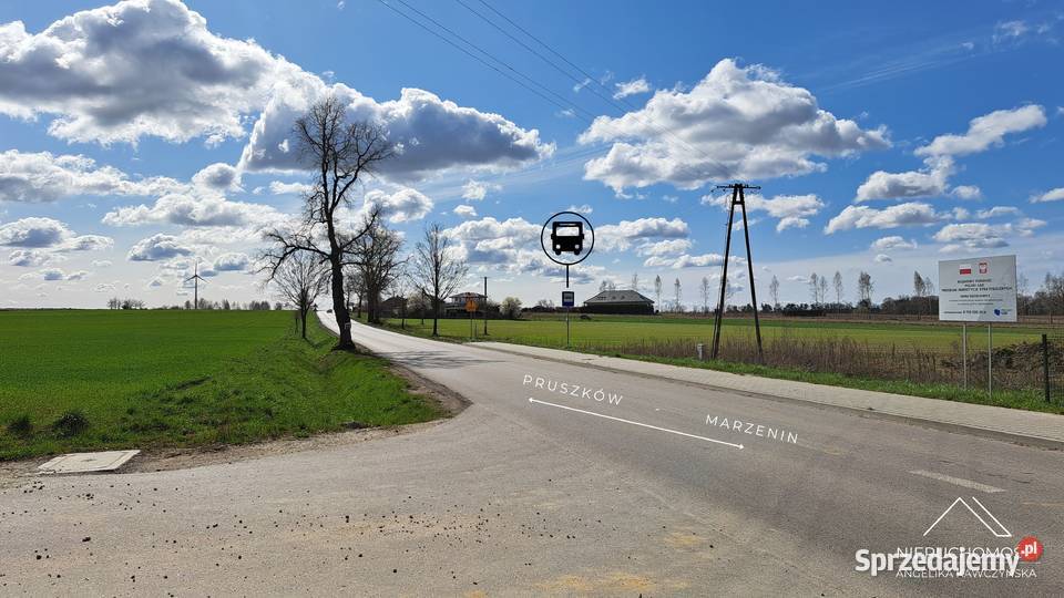 DOM duża działka i wszystkie media autobus Wola Marzeńska