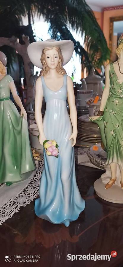 Kathryn Figurka The Lucerne Collection w różowej Antyki, Sztuka, Kolekcje Gdańsk