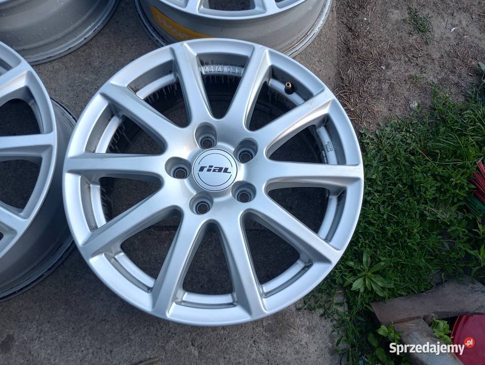 Alufelgi 16 5x112 et45 65J Volkswagen Seat Skoda Średnica 16" Włocławek