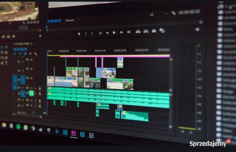 Montaż edycja obróbka wideo sprawnie